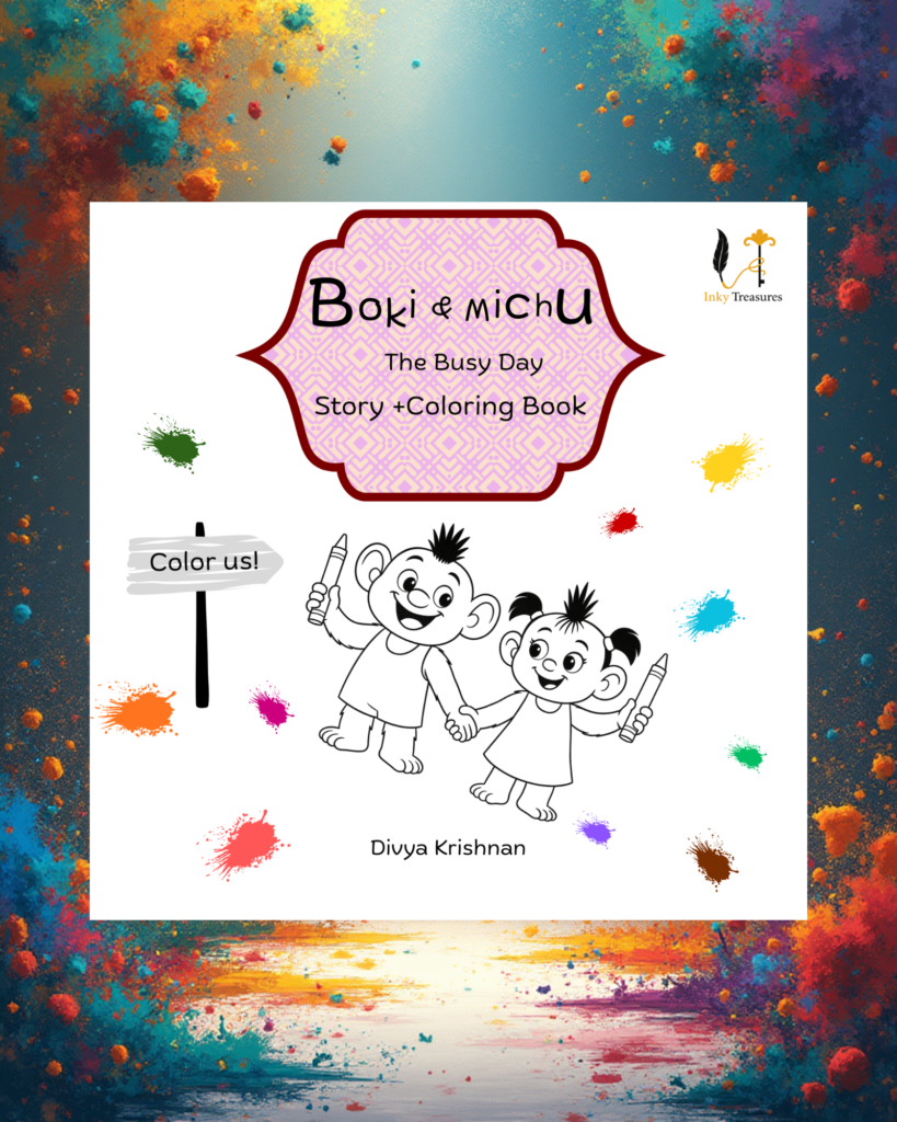 Story_Coloring-Boki & Michu - The Busy Day 18
