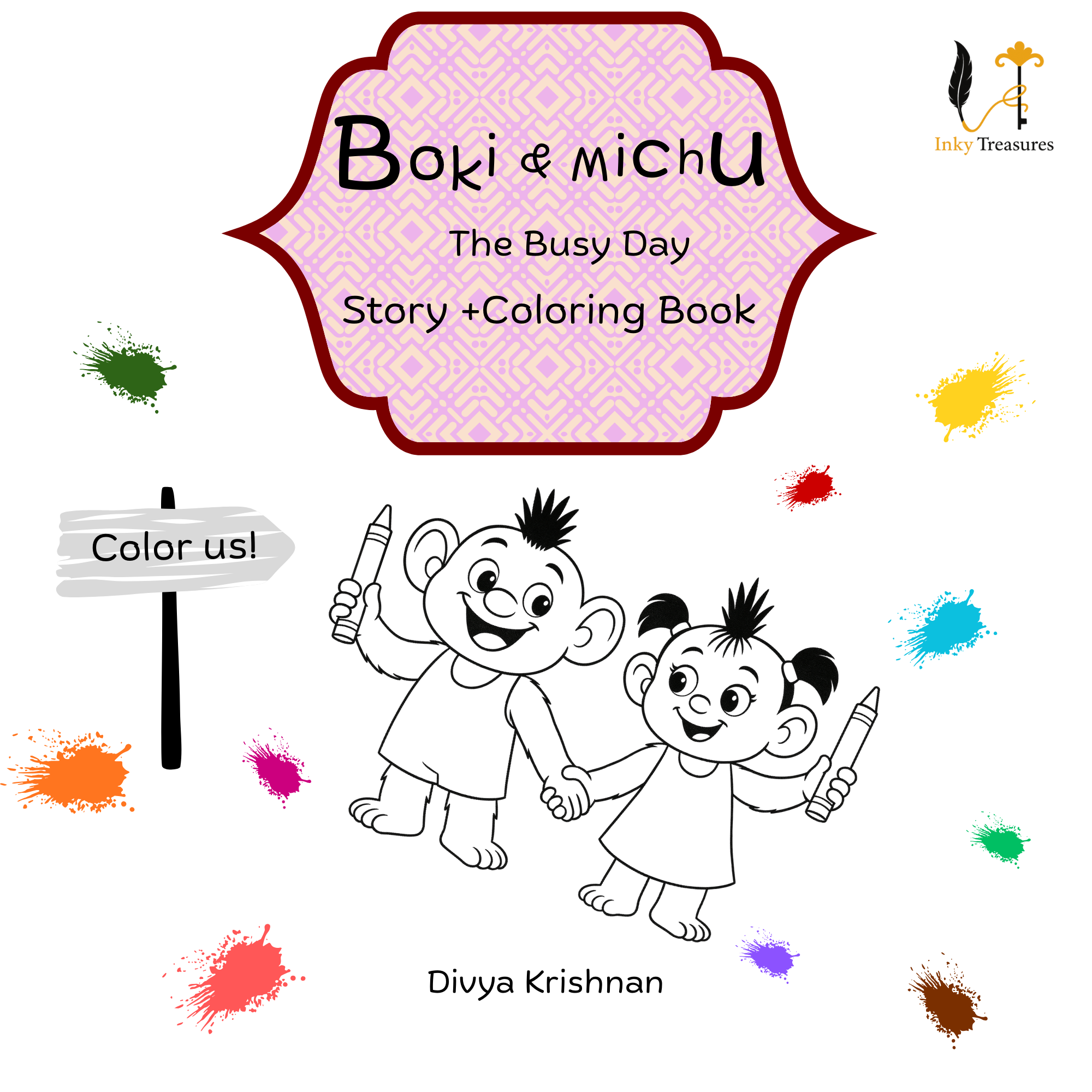 coloring book boki & michu the busy day (1)